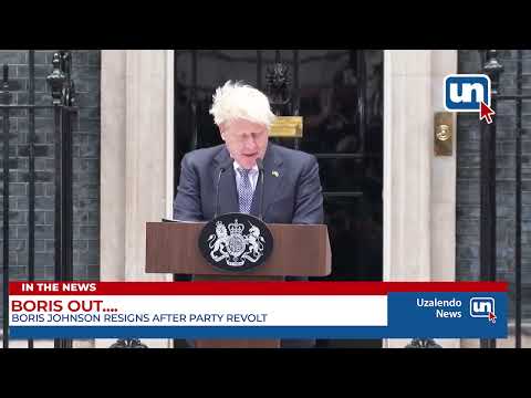 Boris Johnson announces resignation as UK Prime Minister