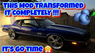 MAJOR CHANGE TO MY 1988 MONTE CARLO SS