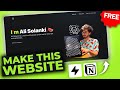 How to create your portfolio website for free   no coding  notion x super  ali solanki