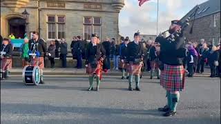 Flowers of the Forest on bagpipes