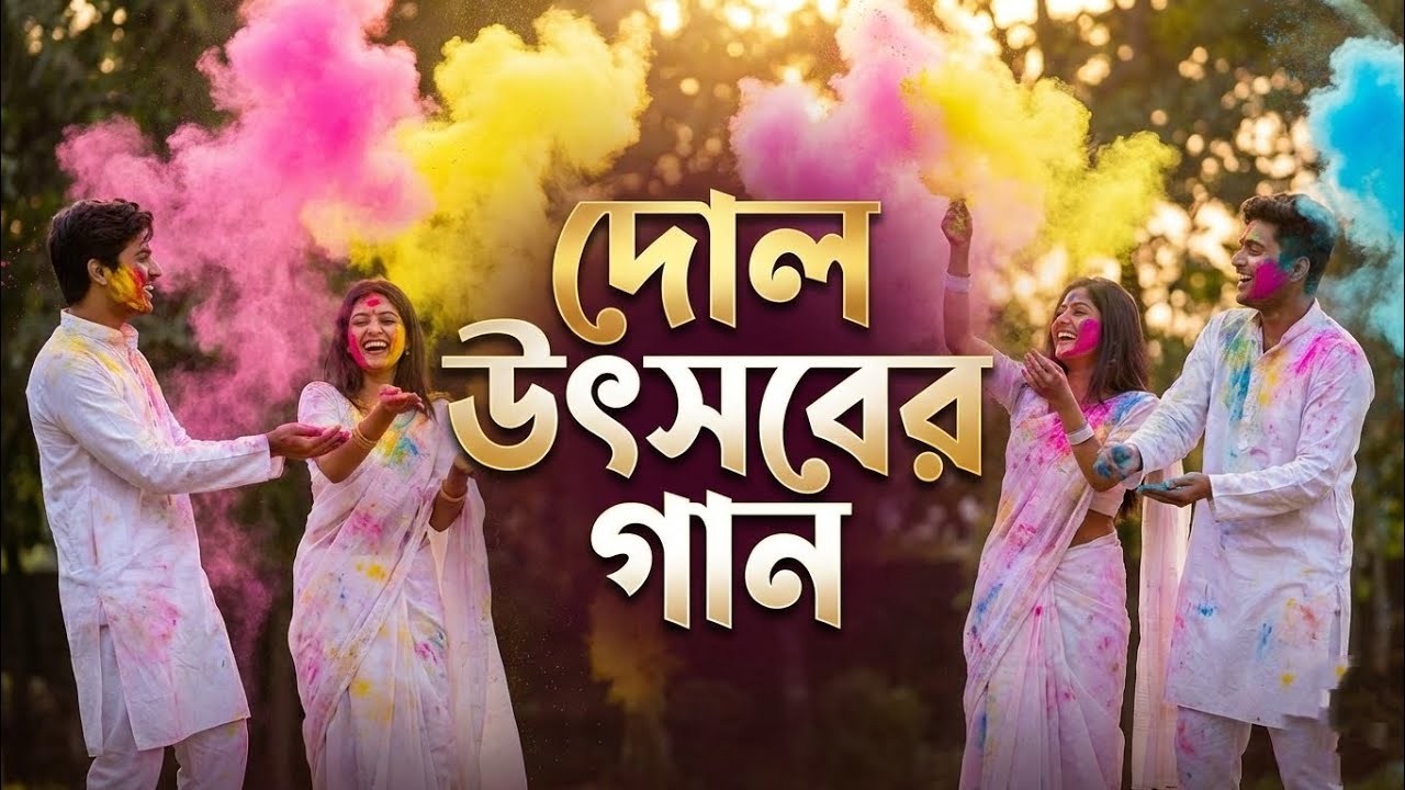 দোল উৎসবের নতুন গান। dol utsav notun gaan।2026। new video। Bangla song