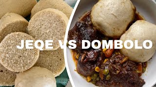 Jeqe vs Dombolo | Steamed Bread vs Dumpling | Cooking