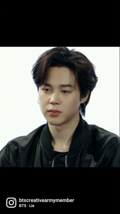 Jimin in the Fate interview!🙂🤍🖤😍