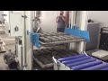 SUMAB R-400 Block machine. Making of paving stones.