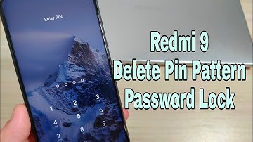 Forgot Password? Hard reset Xiaomi Redmi 9 (M2004J19G). Delete pin, pattern, password lock.