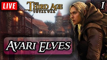🔴 Avari, Elves of the East! | Dorwinion pt1 | Third Age: Total War | Divide & Conquer v5 Beta