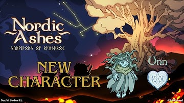 New One-Shot Character Unn How to Unlock & Skill Trees! Nordic Ashes 1.1