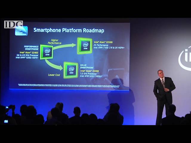 MWC2012: Intel CEO Paul Otellini outlines smartphone roadmap - YouTube