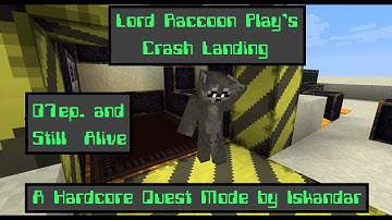 Minecraft [HQM] Crash Landing Ep - 07 - Infinity Pool!