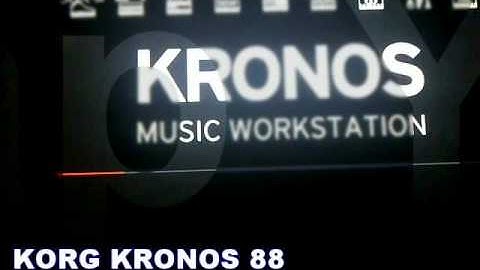 KORG KRONOS Error Startup Program