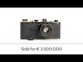 Wetzlar Camera Auctions - Results - October 07th 2023