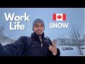 How i work in canadas extreme snowfall   public transport  student life