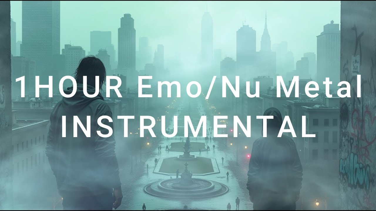 1-HOUR Emo/Nu Metal Instrumental [Emotional Metalcore] Vol.1 - YouTube