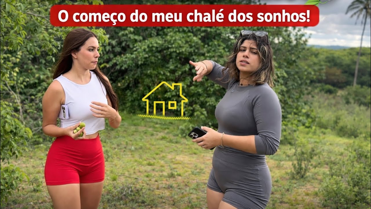 LEVEI A ARQUITETA PRA VER MEU TERRENO