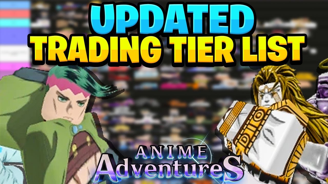 UPDATED] *NEW* TRADING TIER LIST! (In Depth) ANIME ADVENTURES