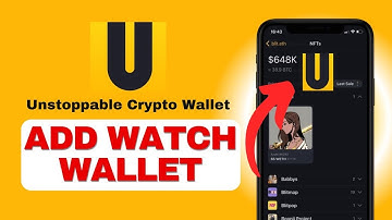 How to Add Watch Wallet in Unstoppable Crypto 2024?