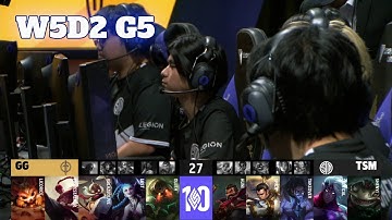 GG vs TSM | Week 5 Day 2 S12 LCS Spring 2022 | Golden Guardians vs TSM W5D2 Full Game