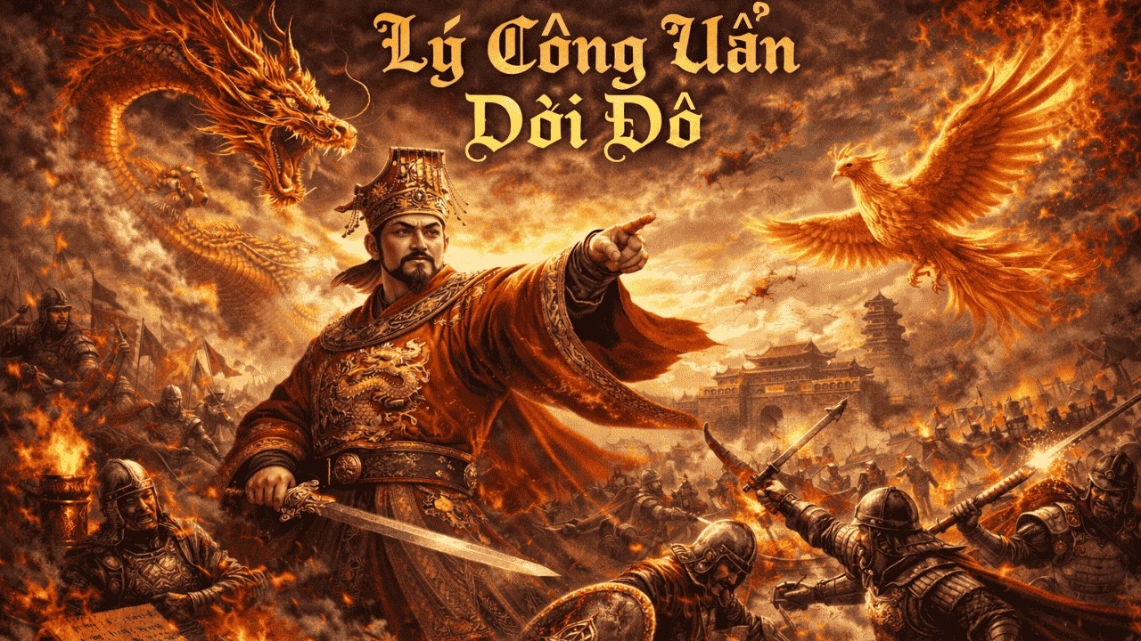 Giải mã Chiếu Dời Đô: Hành trình quyết định lịch sử của Lý Công Uẩn năm 1010