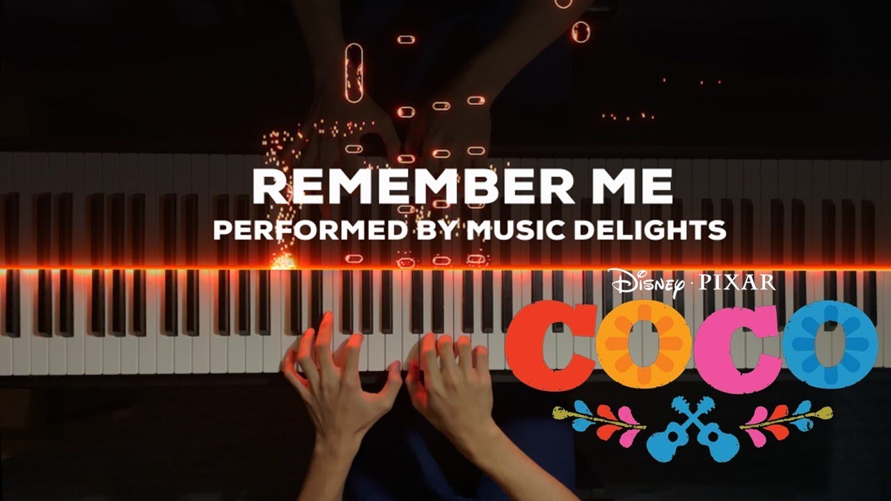 Remember Me Lullaby From Cocopiano Recuérdame Youtube