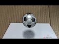 How to draw soccer football  drawing 3d floating soccer ball  vamos