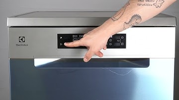 Electrolux Dishwasher ESM64840SX - How to Set Delay of Program? | Schedule Your Wash Cycles