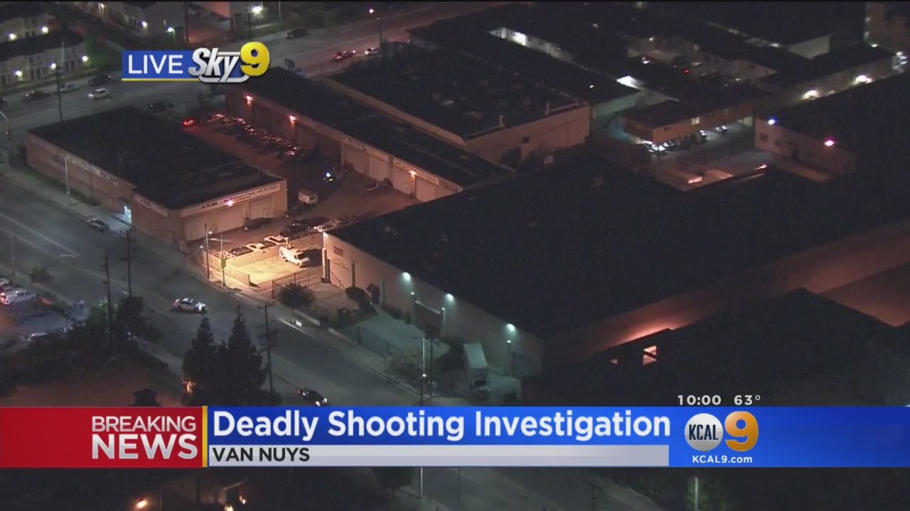 Deadly Shooting Investigation Underway in Van Nuys - YouTube
