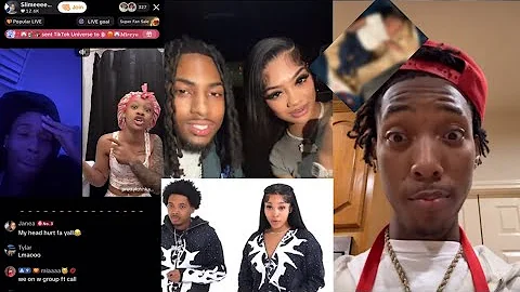 Mya & Ex Dae😳⁉️ Toni Calls Her Baby F🅰️T! BadkidJay🧐 Slime & Kay Back 🅰️rguing Live🤦🏾‍♀️