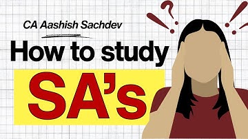 CA Final - Standards on Auditing | How to Study? | Must Watch!