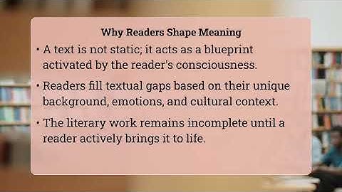 What Determines Literary Interpretation For Reader-Response Theory?