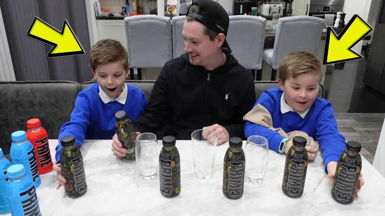 After School Giving My Kids NEW LIMITED EDITION KSI PRIME Drink Bottle  After Fortnite Crown WIN 