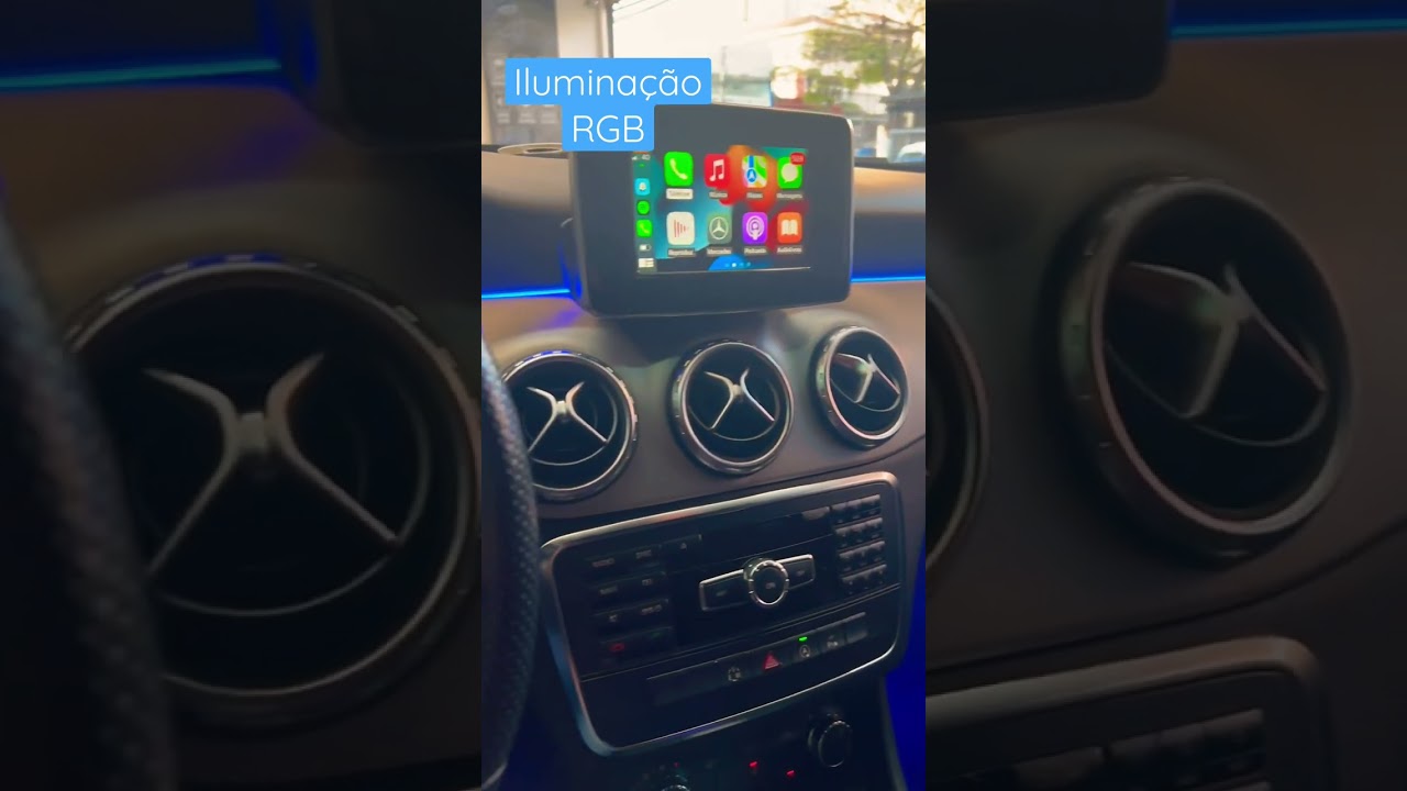 Mercedes GLA200 - Iluminação RGB - ArtsomAuto