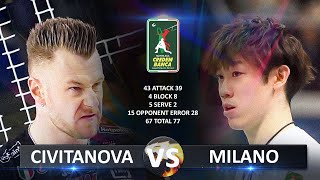 Civitanova vs Milano | Italian Volleyball SuperLega 2023/2024