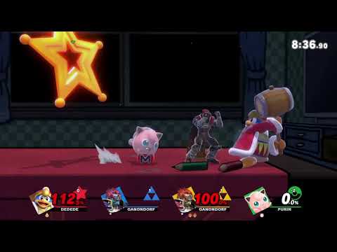 スマブラSP リプレイ ストック制 1307 [19年10月分]【プリン 4P自分】