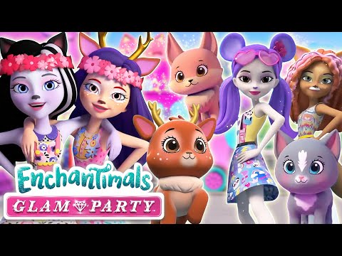Enchantimals Πάρτι Λάμψης | Επεισόδιο 1-3 | Πλήρες Επεισόδιο | Enchantimals Ελληνικά