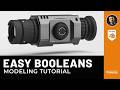 Blender Hard Surface Modeling — Full Scope Tutorial with Hard Ops and Boxcutter