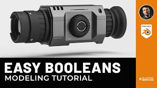 Blender Hard Surface Modeling — Full Scope Tutorial with Hard Ops and Boxcutter