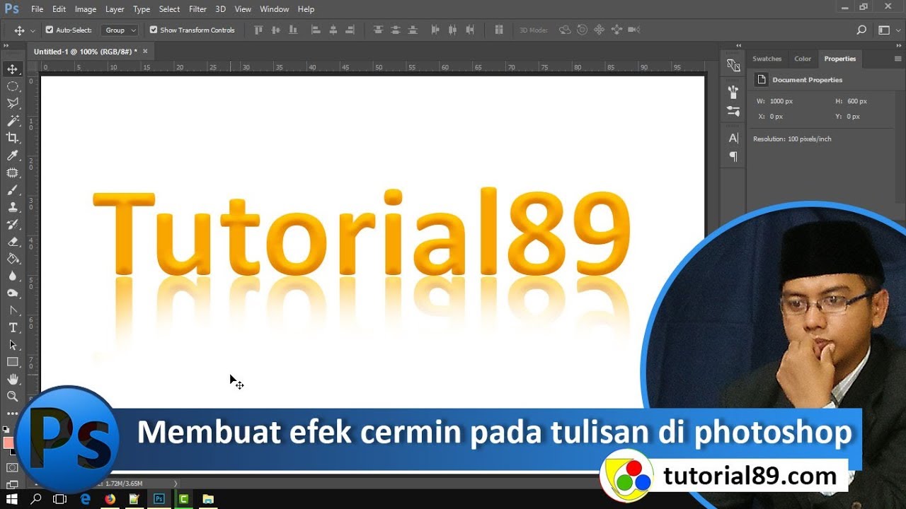 Cara Membuat Tulisan Indah Di Photoshop