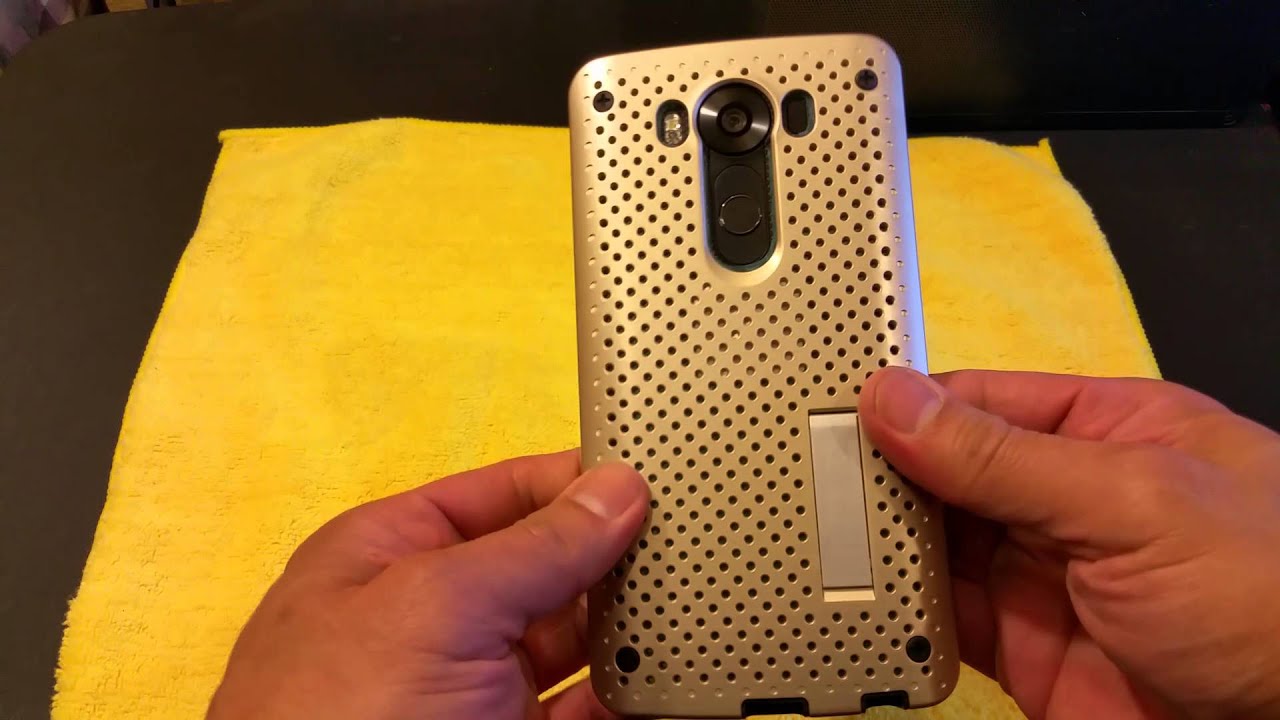 LG V10 Leevin Kickstand Dual Layer Case Review video phone beyonce mp3