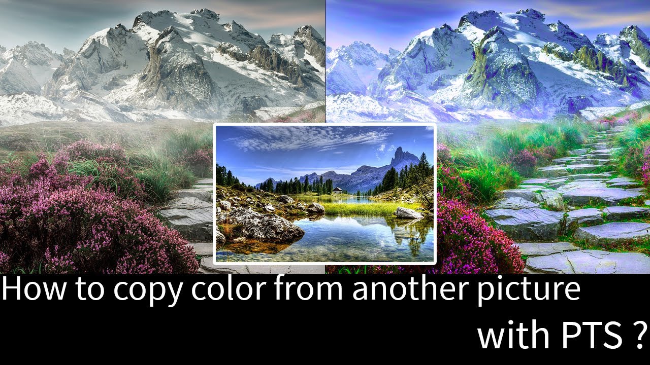 Photoshop Tutorial How To Copy Color Tone From Another Picture Photoshop Tutorial How To Copy Color Tone From Another Picture