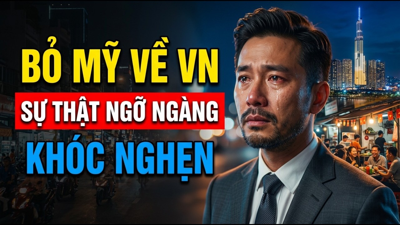 Bỏ Mỹ Về Việt Nam: Kiến Trúc Sư 40 Tuổi Bật Khóc Vì Sự Thật Này