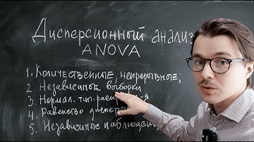 Дисперсионный анализ за 14 минут: суть и условия применения метода, ANOVA