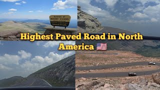 Driving on the Highest Paved Road in North America || Mount Evans || #ankitagopalyadav