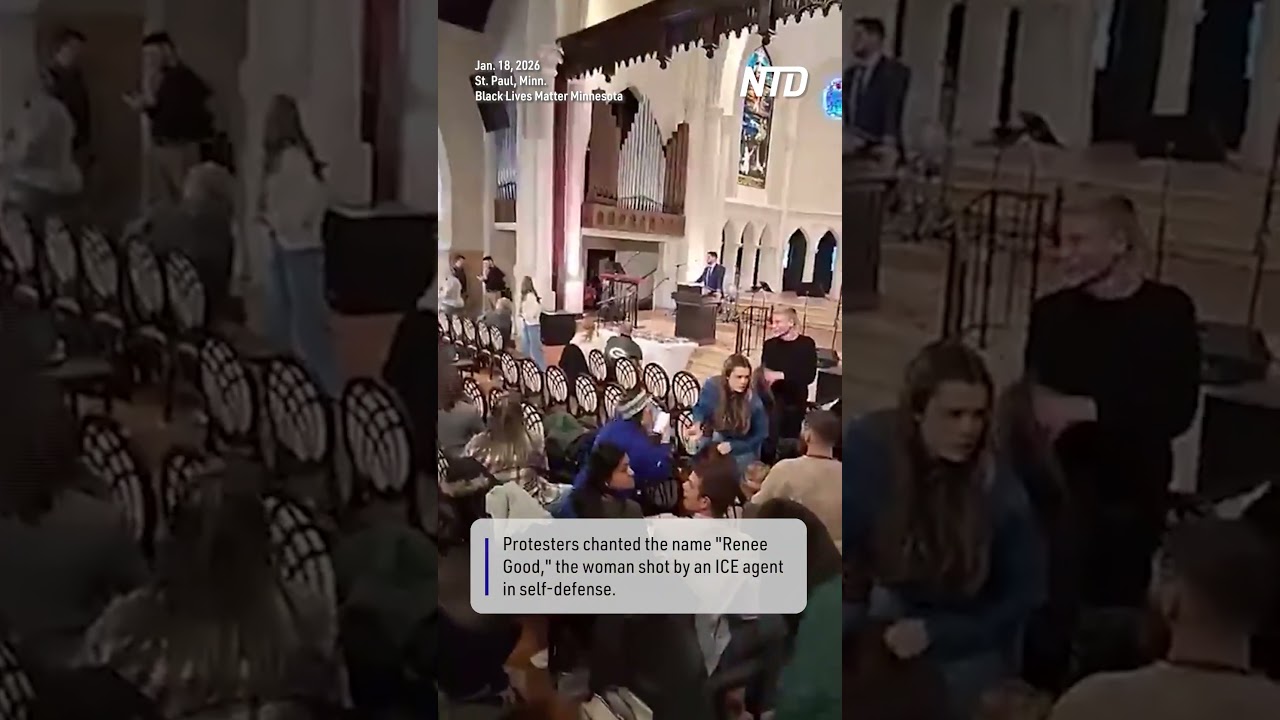 Protesters Interrupt Minnesota Church Service Over ICE Ties