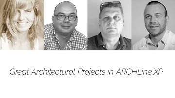 Great Architectural Projects in ARCHLine.XP