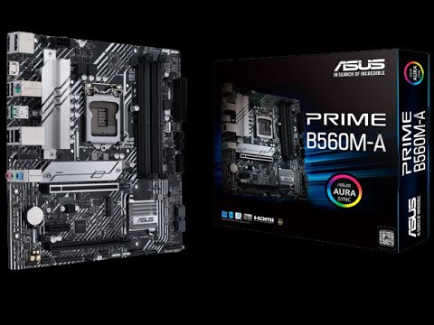 ASUS PRIME B560M-A Motherboard Unboxing and Overview