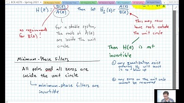 32 - Minimum Phase Filters