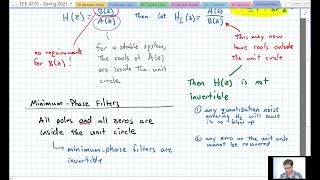 Minimum Phase Filters | DSP Fundamentals - lecture 32