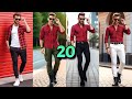¡FANTÁSTICAS ! 20 Combinaciones muy ATRACTIVAS con CAMISA de CUADROS rojos y negros estilo leñador