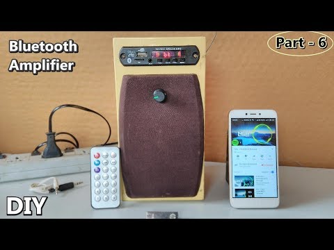 (part 6) Bluetooth Amplifier Speaker Box Testing (SD Card, AUX, FM Radio MP3 Player) | DIY