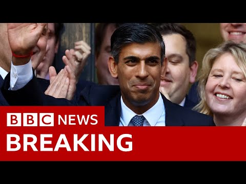 Rishi Sunak addresses public after confirmation he's next UK prime minister - BBC News